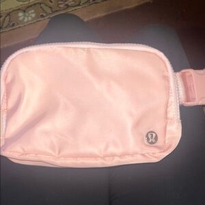 Lululemon Athletica Light Pink Cosmetic Bag